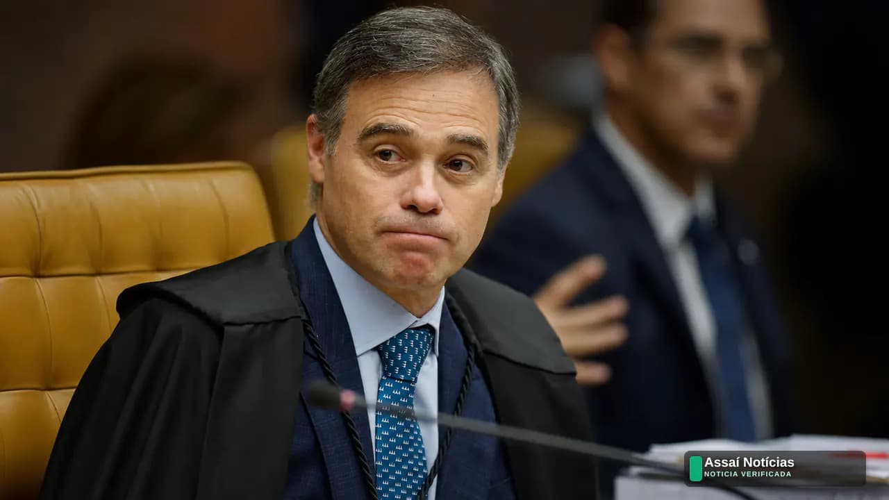 Ministro do STF André Mendonça acompanhado por equipe de segurança em agenda oficial