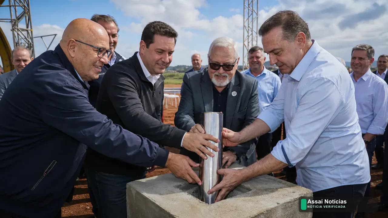 Pedra Fundamental do Polo Assaí da UEL e referência ao ensino superior no município
