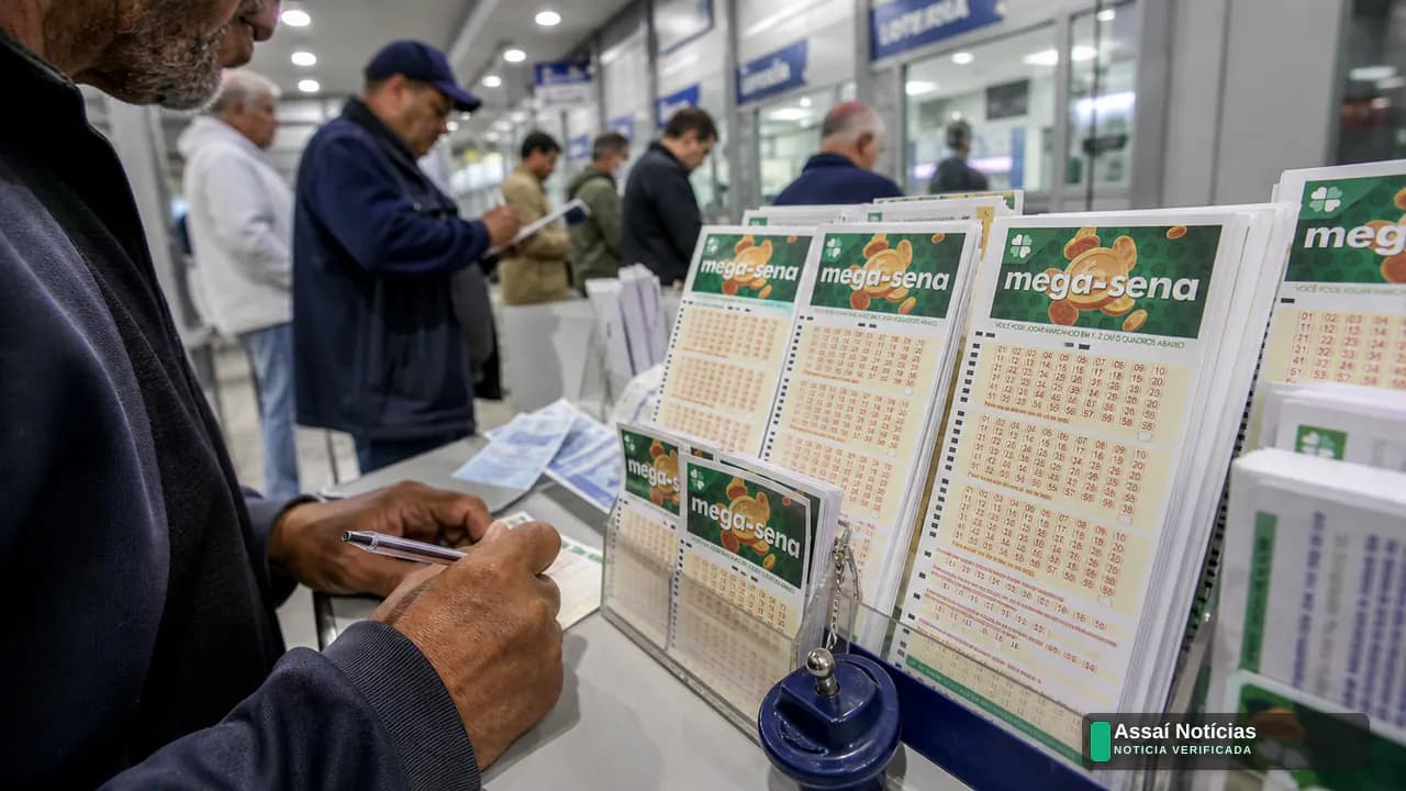 Volantes da Mega-Sena e apostadores atentos ao próximo sorteio acumulado